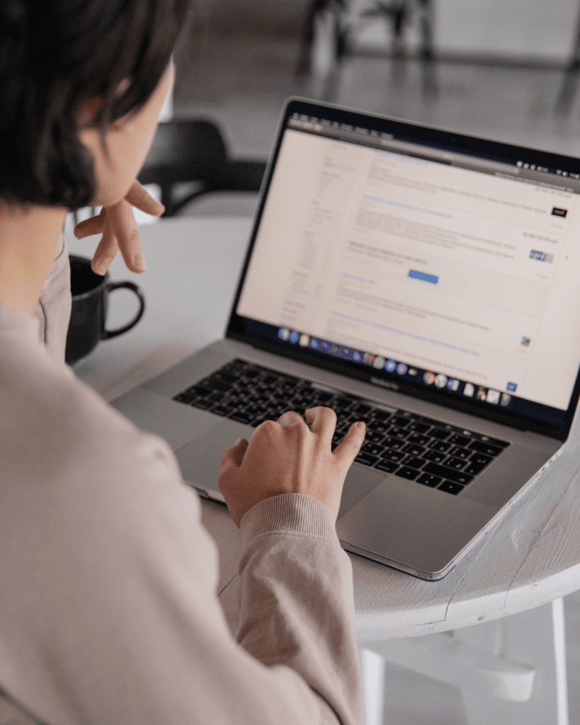 Femme en recherche d'emploi